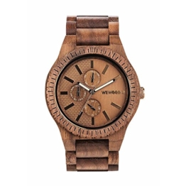 WEWOOD Herren Analog Quarz Smart Watch Armbanduhr mit Holz Armband WW30004 - 1