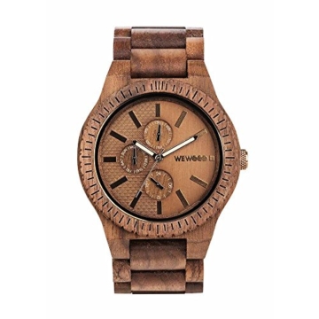 WEWOOD Herren Analog Quarz Smart Watch Armbanduhr mit Holz Armband WW30004 - 1