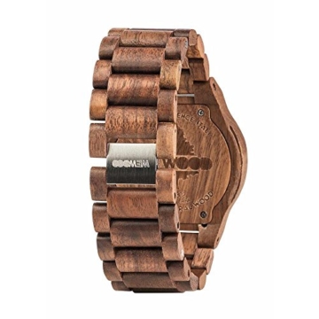 WEWOOD Herren Analog Quarz Smart Watch Armbanduhr mit Holz Armband WW30004 - 3