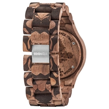 WEWOOD Herren Analog Quarz Smart Watch Armbanduhr mit Holz Armband WW40001 - 3