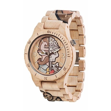 WEWOOD Herren Analog Quarz Smart Watch Armbanduhr mit Holz Armband WW53002 - 2