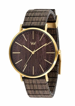 WEWOOD Herren Analog Quarz Smart Watch Armbanduhr mit Holz Armband WW61002 - 1