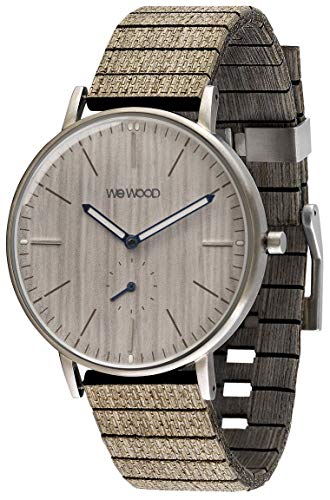 WEWOOD Herren Analog Quarz Smart Watch Armbanduhr mit Holz Armband WW63001 - 1