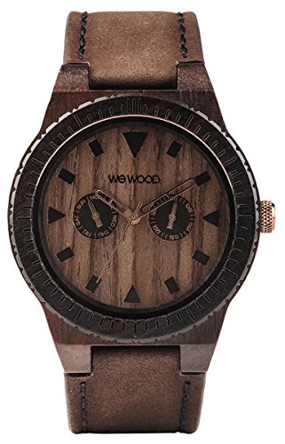 Wewood Herren Analog Quarz Smart Watch Armbanduhr mit Leder Armband WW37005 - 2