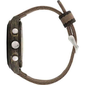 WEWOOD Herren Analog Quarz Smart Watch Armbanduhr mit Stoff Armband WW56002 - 3