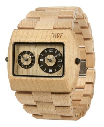 Wewood Herren-Armbanduhr Jupiter Analog Quarz One Size, beige, beige - 2