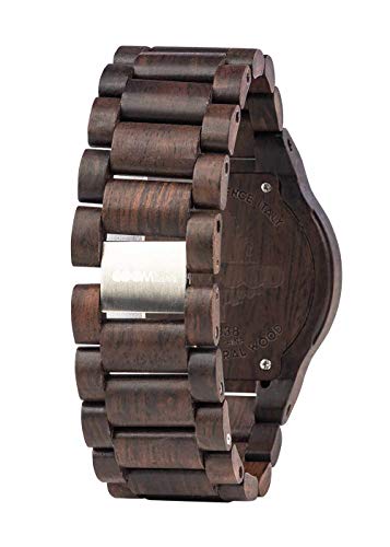 WEWOOD Herren Chronograph Quarz Smart Watch Armbanduhr mit Holz Armband WW30003 - 3