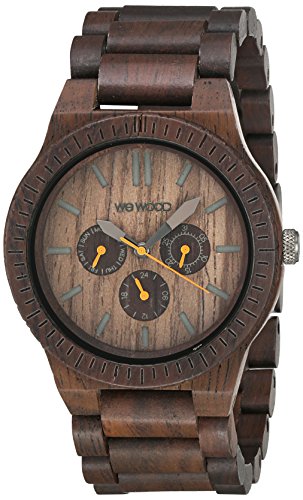 WEWOOD Quarzuhr Kappa Chocolate WW15003 - 1