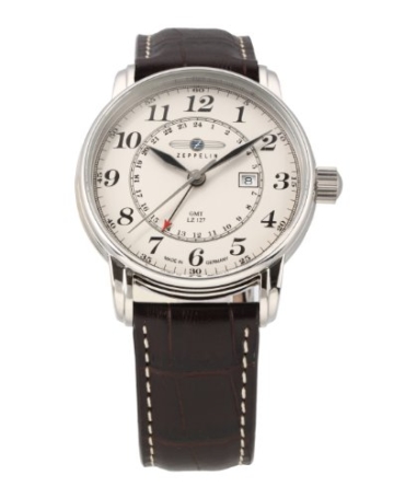 Zeppelin Herrenuhr Analog Quarz mit Lederarmband – 76425 - 2