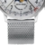 Zeppelin Unisex Chronograph Quarz Uhr mit Edelstahl Armband 7037M-1 - 3