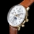 Zeppelin Unisex Chronograph Quarz Uhr mit Leder Armband 7039-1 - 2
