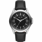 Armani Exchange Herren Analog Quarz Uhr mit Leder Armband AX2621 - 1