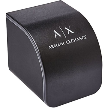 Armani Exchange Herren Analog Quarz Uhr mit Leder Armband AX2621 - 3