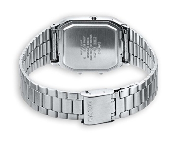 Casio Collection Herren Analog/Digital Quarz mit Edelstahlarmband – AQ-230A-7BMQYES, Silber (Zifferblatt: Weiß) - 4