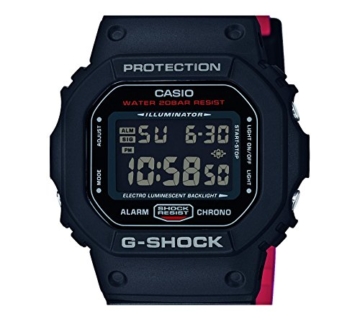 Casio G-Shock Herren Harz Uhrenarmband DW-5600HR-1ER - 4