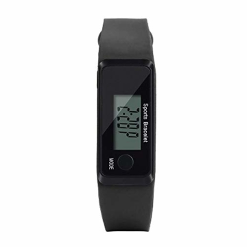Jyuter12 Handgelenk Sport Fitness Uhr Armband Bildschirm Motion Tracker Digitale LCD Schrittzähler Laufen Schritte Kalorienzähler Armband - 3