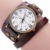 Jyuter12 Watch Lederarmbanduhr Herren Damenuhr Quarzuhr Blau - 6