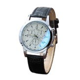 Notdark Unisex Uhren Armbanduhr Edelstahl Elagant Einzigartige Digital Literal Multi Layer Dial Männer Quarz Mesh GüRtel Uhr (B) - 1