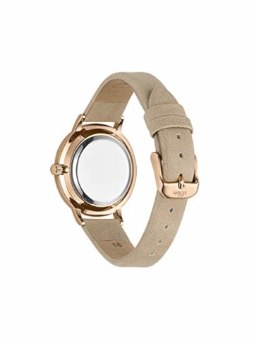 s.Oliver Damen Analog Quarz Uhr mit Leder Armband SO-3730-LQ - 4