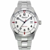 Alpina Startimer Pilot Herren-Armbanduhr 42mm Schweizer Quarz AL-240S4S6B - 1