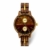 Branvon Divra Holzuhr für Damen - Quarzuhr mit Chronographen und Saphirglas aus exotisches Zebranoholz und echtem Marmor - Holz Armbanduhr Analog - Uhren für Frauen - 1