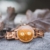 Branvon Divra Holzuhr für Damen - Quarzuhr mit Chronographen und Saphirglas aus exotisches Zebranoholz und echtem Marmor - Holz Armbanduhr Analog - Uhren für Frauen - 7