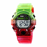 Digitaluhren für Kinder wasserdichte Outdoor-Sport-Digitaluhren Analoge Uhr mit Wecker/Timer/LED-Licht - Geschenke für Jungen - 1