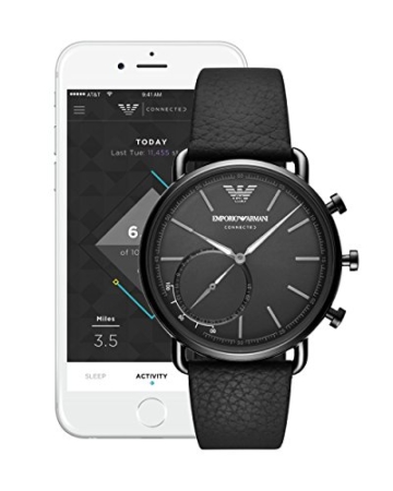 Emporio Armani Herren-Smartwatch mit Leder Armband ART3030 - 6