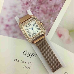 OLUYNG Armbanduhr Neue heiße Karten-Marken-Art- und Weisebeiläufige Diamant-Verkrustete Uhr 6 Farben 4 - 1