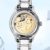 Prince Gera Damenuhr Keramik automatische Diamanten Kleid Armbanduhr für Damen Geschenk (Silber) - 2