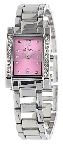 s.Oliver Damen-Armbanduhr Analog Quarz SO-15009-MQR - 2