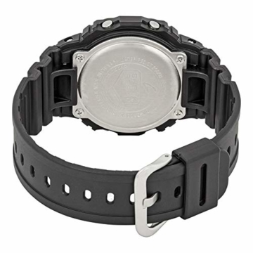 CASIO Herren Digital Quarz Uhr mit Resin Armband DW-5600BB-1ER - 2