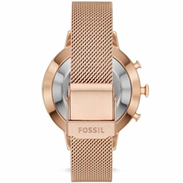 Fossil Damen Analog Quarz Smart Watch Armbanduhr mit Edelstahl Armband FTW5018 - 2