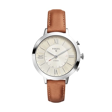 Fossil Damen Analog Quarz Uhr mit Leder Armband FTW5012 - 1