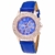 Herren- und Damen-Doppelvergrößerungsuhr Candy Color Wristband Quartz Watch - 4