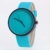 Lzlhm Vegetarian Candy-Colored Canvas Belt Watch Fashion Watch Male and Girl Couple Watch Blue - 1