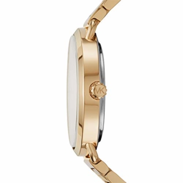 Michael Kors Damen Analog Quarz Uhr mit Edelstahl Armband MK3639 - 2