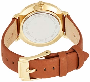 Michael Kors Damen Analog Quarz Uhr mit Leder Armband MK2740 - 3