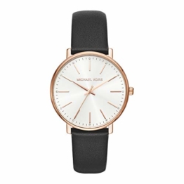 Michael Kors Damen Analog Quarz Uhr mit Leder Armband MK2834 - 1