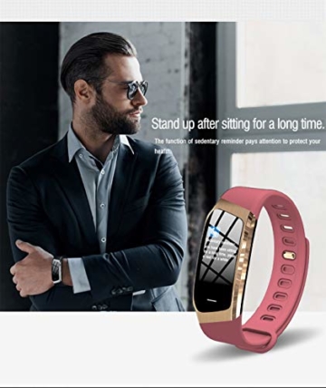 Yihou - Unisex -Armbanduhr- YihouE18 pink Gold - 5