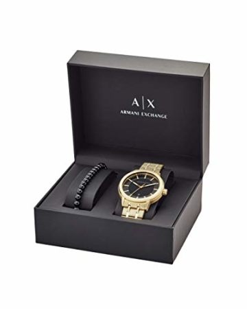 Armani Exchange Herren Analog Quarz Uhr mit Edelstahl Armband AX7108 - 2