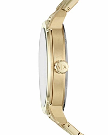 Armani Exchange Herren Analog Quarz Uhr mit Edelstahl Armband AX7108 - 5