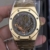 Automatikuhr Luxusmarke Automatic Mechanical goldgrau Herrenuhr Sapphire Glass Transparent Skeleton Gold Tourbillion Uhren AAA (01) - 1