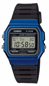 Casio Collection Unisex-Armbanduhr F-91WM-2AEF - 1