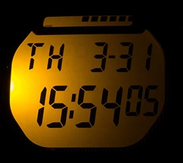 CASIO Herren Digital Quarz Uhr mit Harz Armband WS-1000H-3AVEF - 2