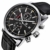Chronograph Sport Herren Top Brand Man Armbanduhr Quarz Schwarz - 1
