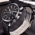 Chronograph Sport Herren Top Brand Man Armbanduhr Quarz Schwarz - 2