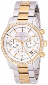 Michael Kors Damen Analog Quarz Uhr mit Edelstahl Armband MK6474 - 1