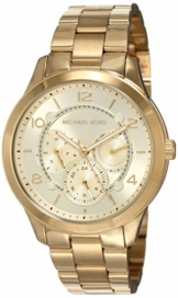 Michael Kors Damen Analog Quarz Uhr mit Edelstahl Armband MK6588 - 1