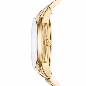 Michael Kors Damen Analog Quarz Uhr mit Edelstahl Armband MK6588 - 2